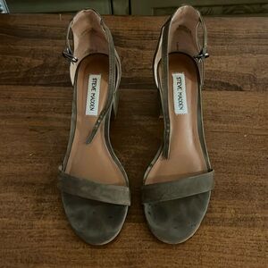 Steve Madden Suede Block heels